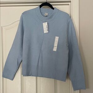 a new day Light Blue Crew Neck Sweater